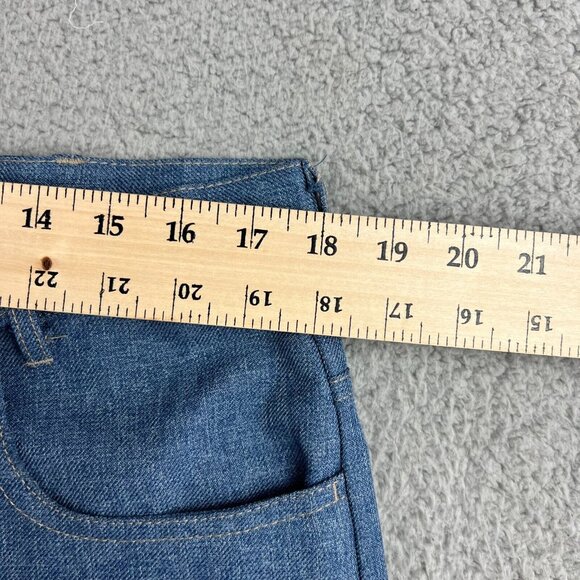 Habands Fit Forever Mens 36X28 Expandable Waist Light Blue Dress Pants Style 060 - Picture 5 of 10